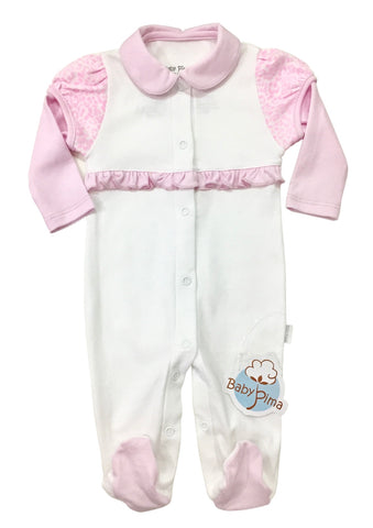 Enterizo doble manga animal print