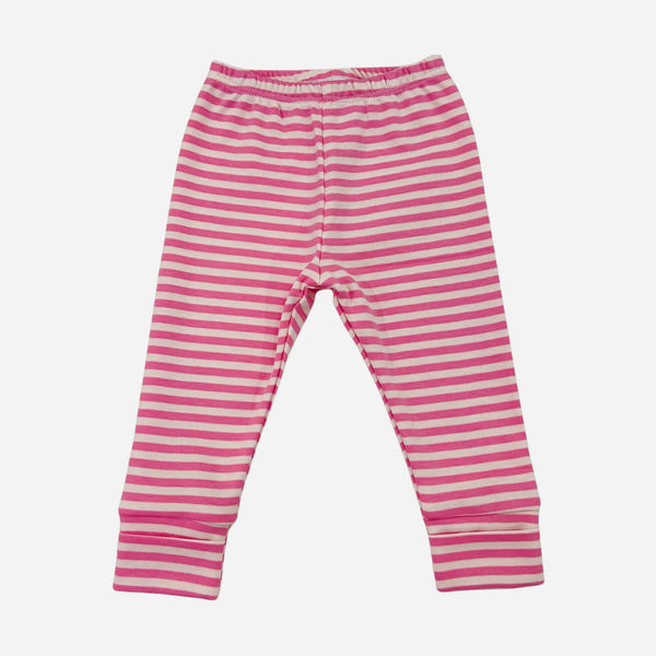 Pantalón rayas chicle-rosa