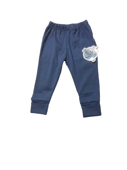 Pantalón azul acero